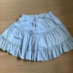 Princess Polly blue skirt